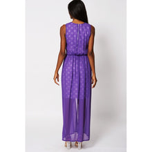 Load image into Gallery viewer, Spotted &amp; Chiffon Overlay Maxi Dress Ex-Branded-Women - Apparel - Dresses - Evening-Sassy Dutch