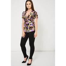 Load image into Gallery viewer, Wrap Front Top Ex-Branded-Sassy Dutch