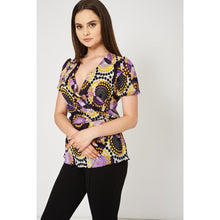 Load image into Gallery viewer, Wrap Front Top Ex-Branded-Sassy Dutch